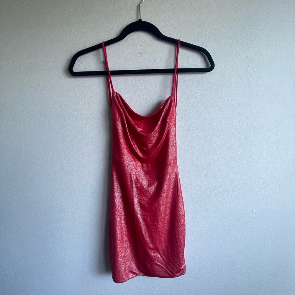 Lucy in the sky red dress